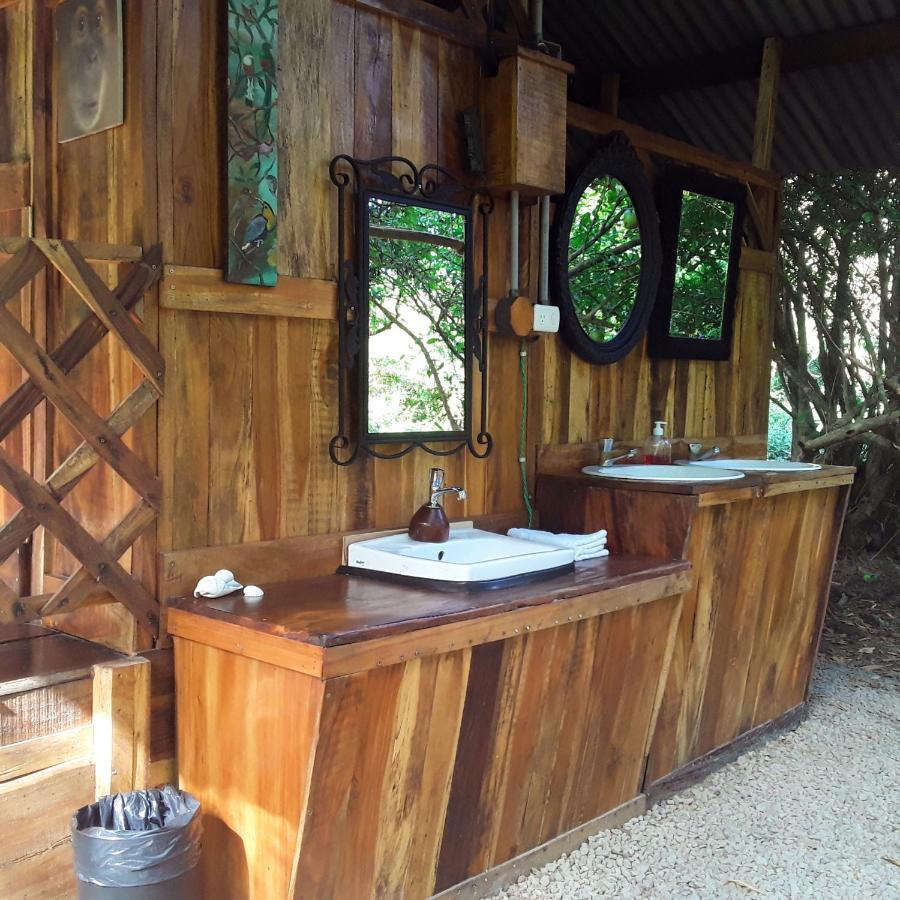 Fully Furnished Family Jungle Tent, Latino Glamping Paquera Bagian luar foto