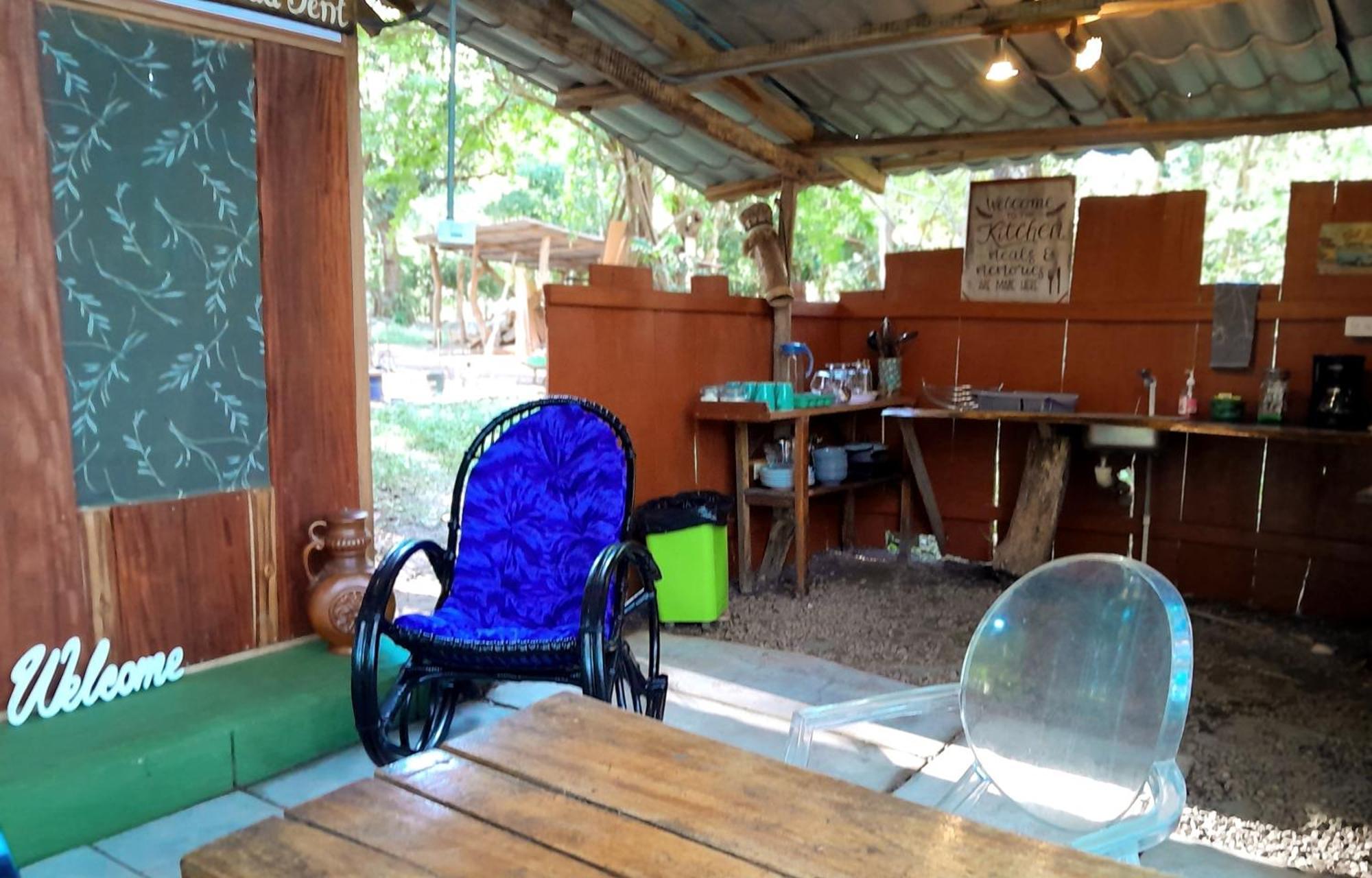Fully Furnished Family Jungle Tent, Latino Glamping Paquera Bagian luar foto